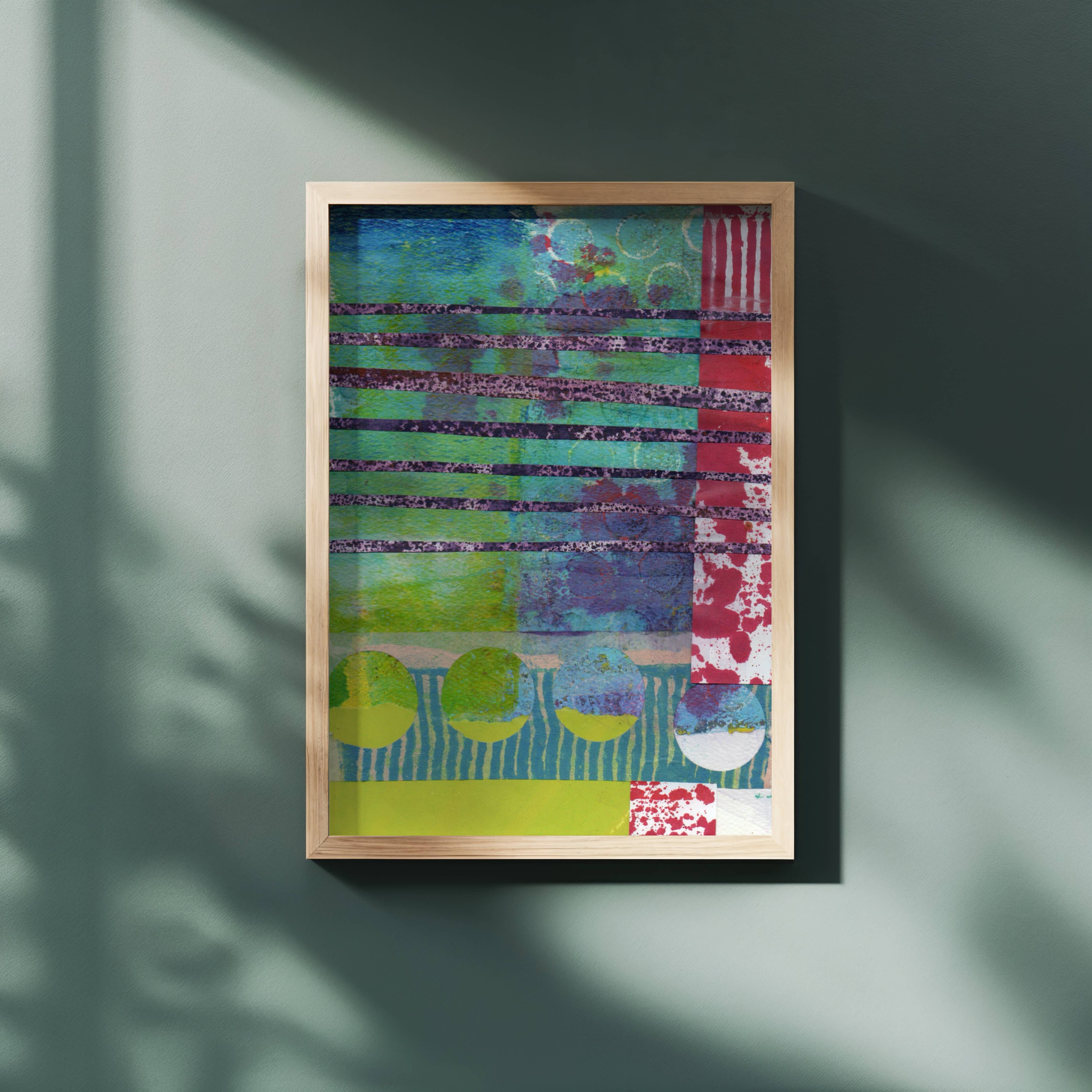 LinHopArt - Wholesale Art Print - Color Rhythm Abstract - Fine Art Print1