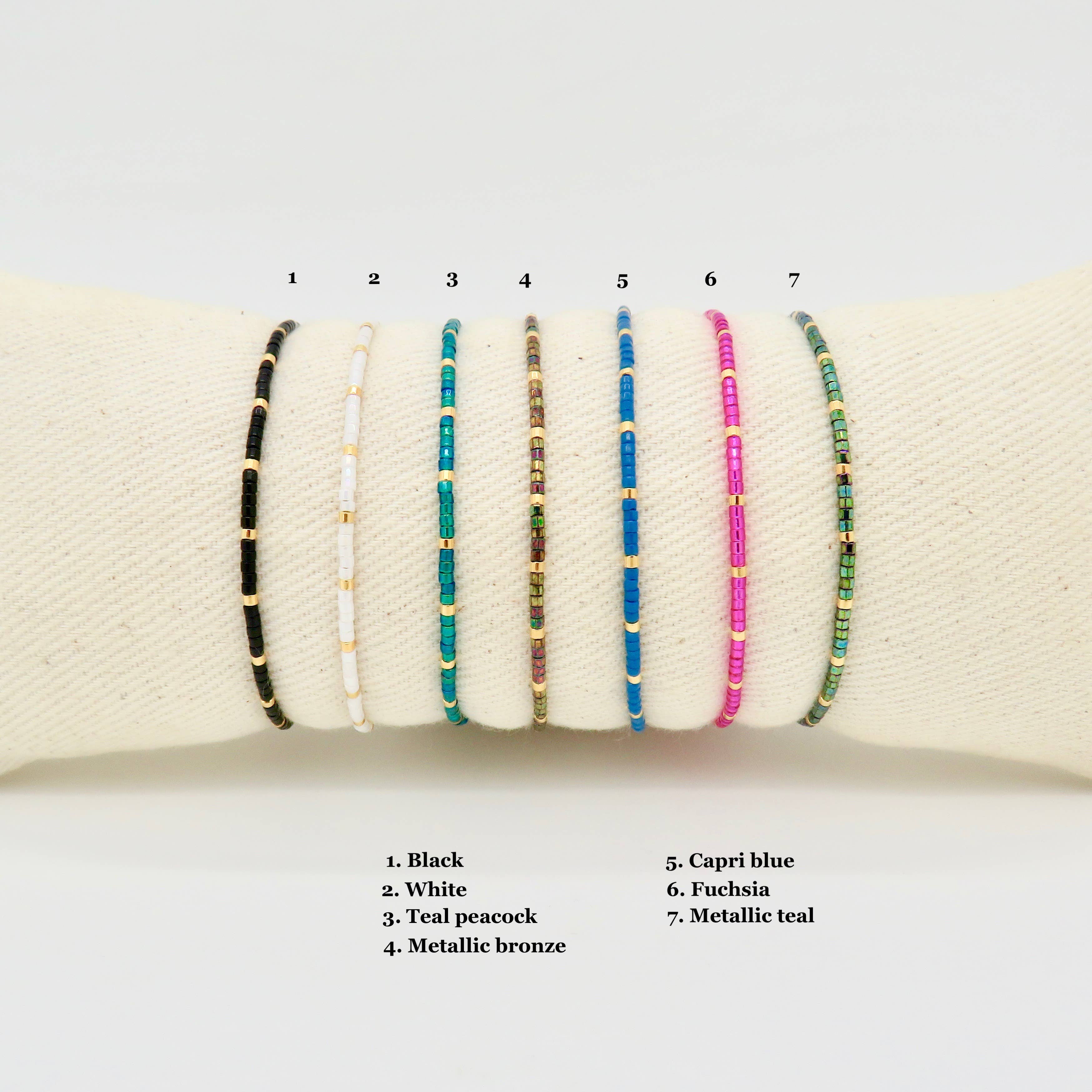 Rosamariposa – Engroshandel Perlearmbånd – Ipanema Dainty Armbånd - 24k Guldbelagt Begrænset Udgave0