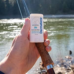 DERMATONE - Wholesale Sunscreen - Mineral No-Touch Sunscreen Stick SPF 50 (25 count)1