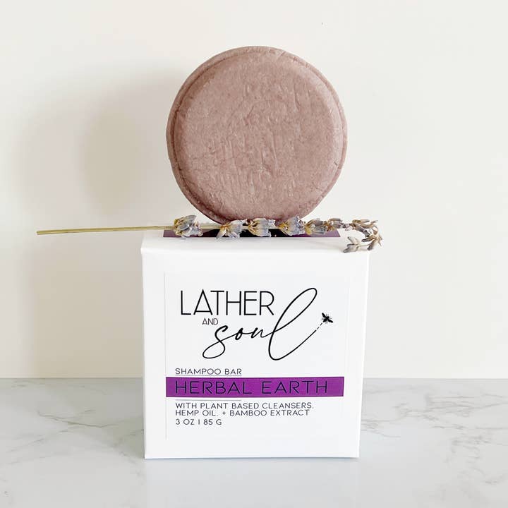 Barre à shampoing | Herbal Earth pour la vente par Lather and Soul Skincare