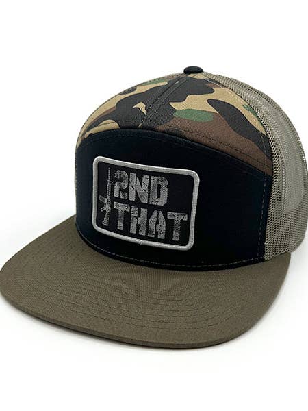 I Second That Woven Patch Hat for wholesale by Shield Republic