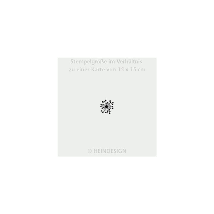 Heindesign – wholesale Rubber/decorative stamp – Stamp: Dandelion1