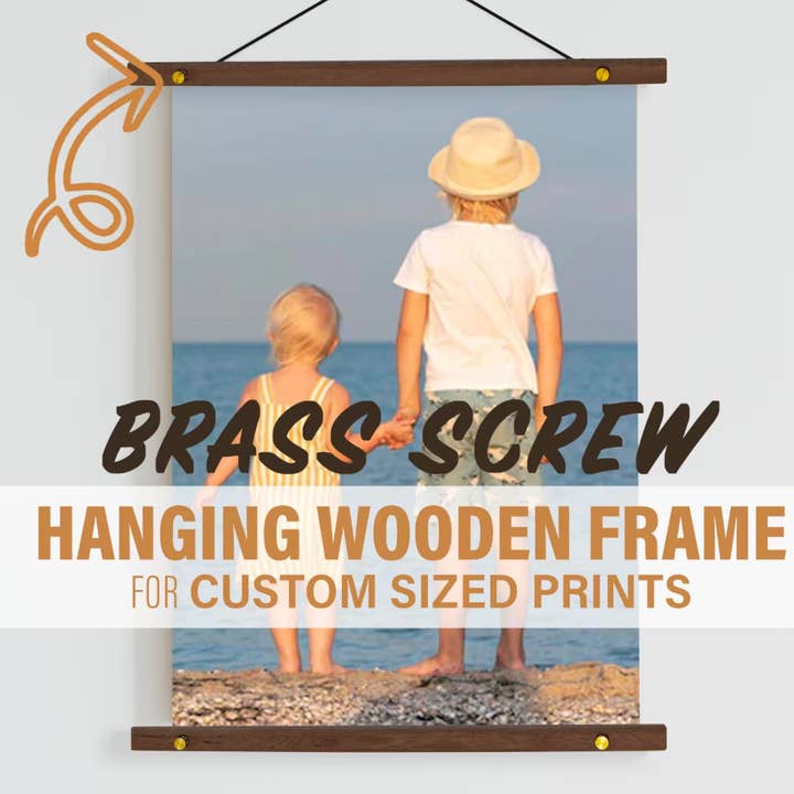 Printed Marketplace – wholesale Picture frame – Brass Screw Poster Frames