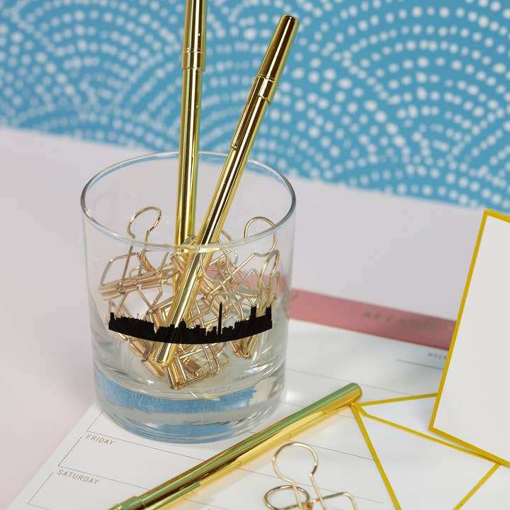 Scripted Fragrance - Wholesale Jar/Filled Candle - Washington D.C. City Soy Candle in Drinking Glass Two-In-One4