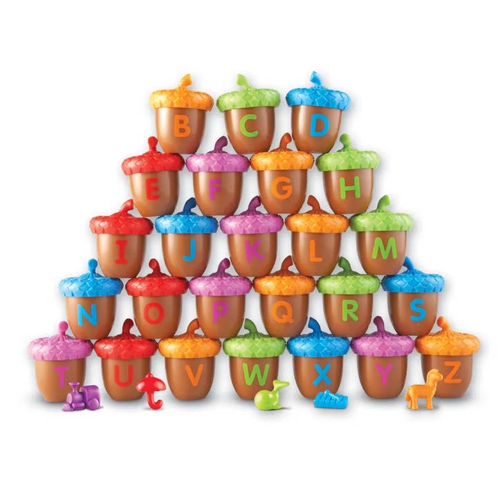 Learning Resources - Wholesale Toy Set - Kids - Alphabet Acorns Activity Set