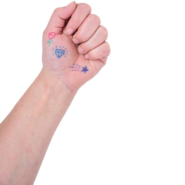 US Toy Company - Wholesale Temporary Tattoo - Kids - Tattoo U Art Design Kids Gel 6 Pen Sets3