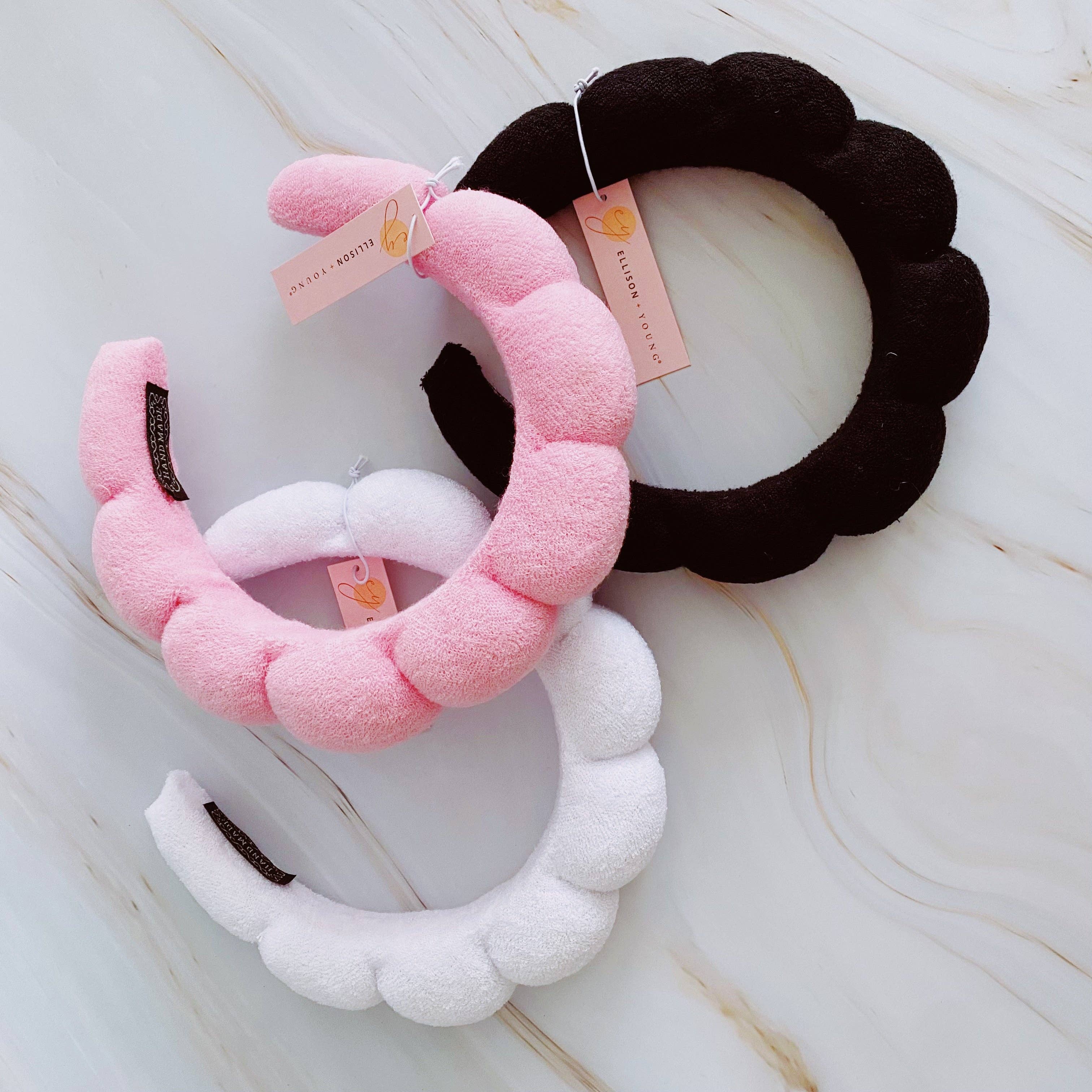 Ellison+Young – Engroshandel Pandebånd - Dame – Ellison+Young Terry blød puffet hårbøjle7