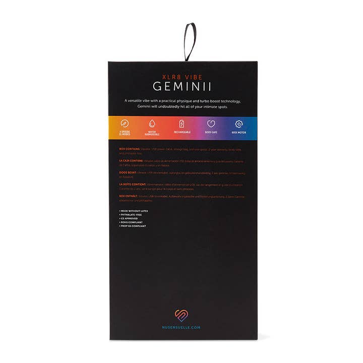 Nu Sensuelle - Wholesale Sex Toy - XLR8 Vibe Geminii7