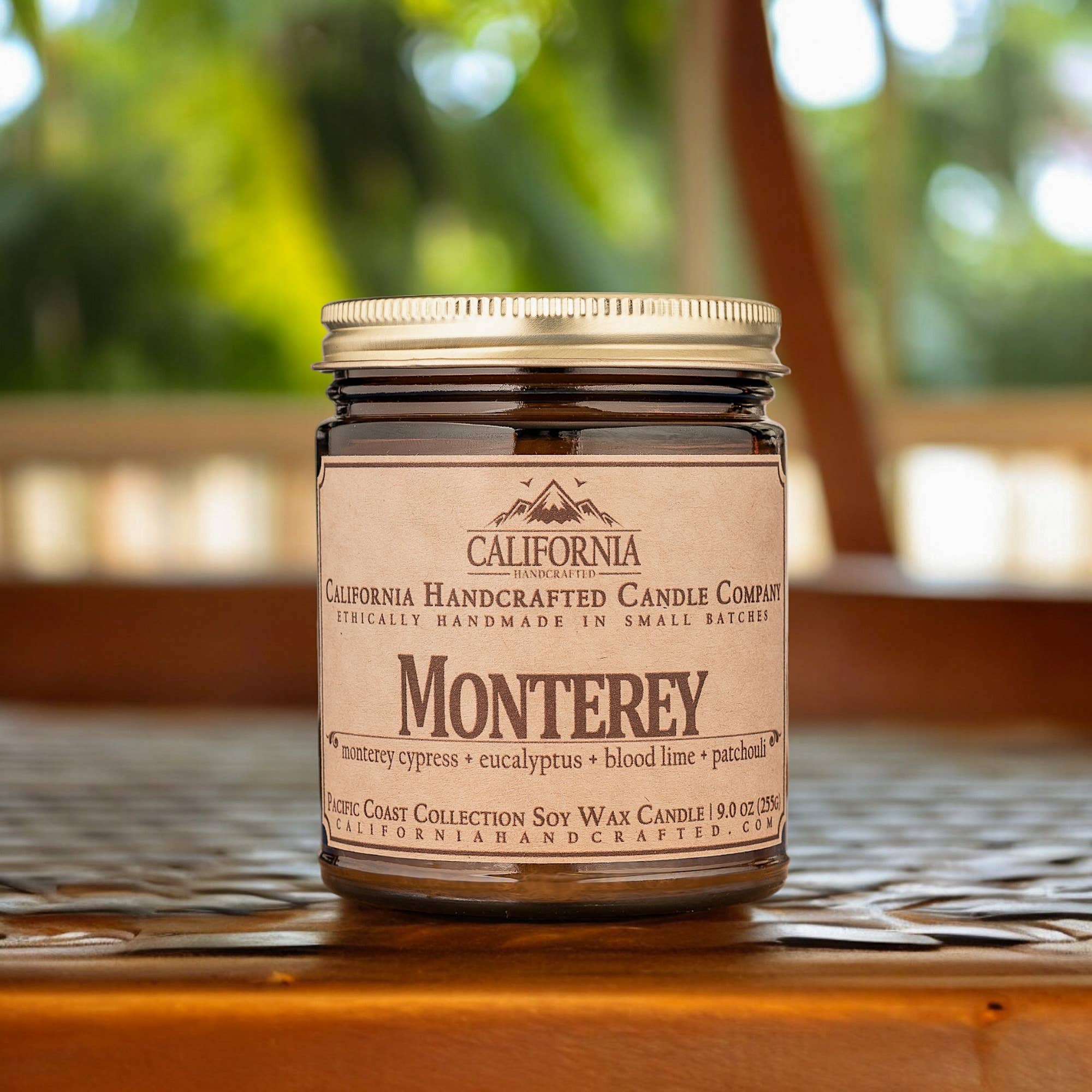 California Handcrafted - Wholesale Jar/filled candle - Monterey Coconut Apricot Jar Candle3