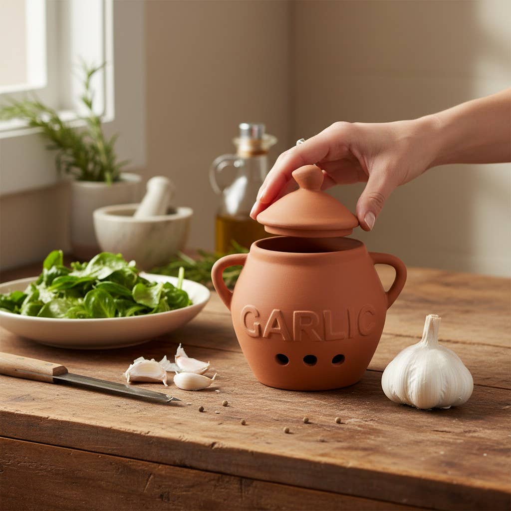 Dexam - Wholesale Kitchen Tool/Gadget - Garlic Keeper Terracotta2