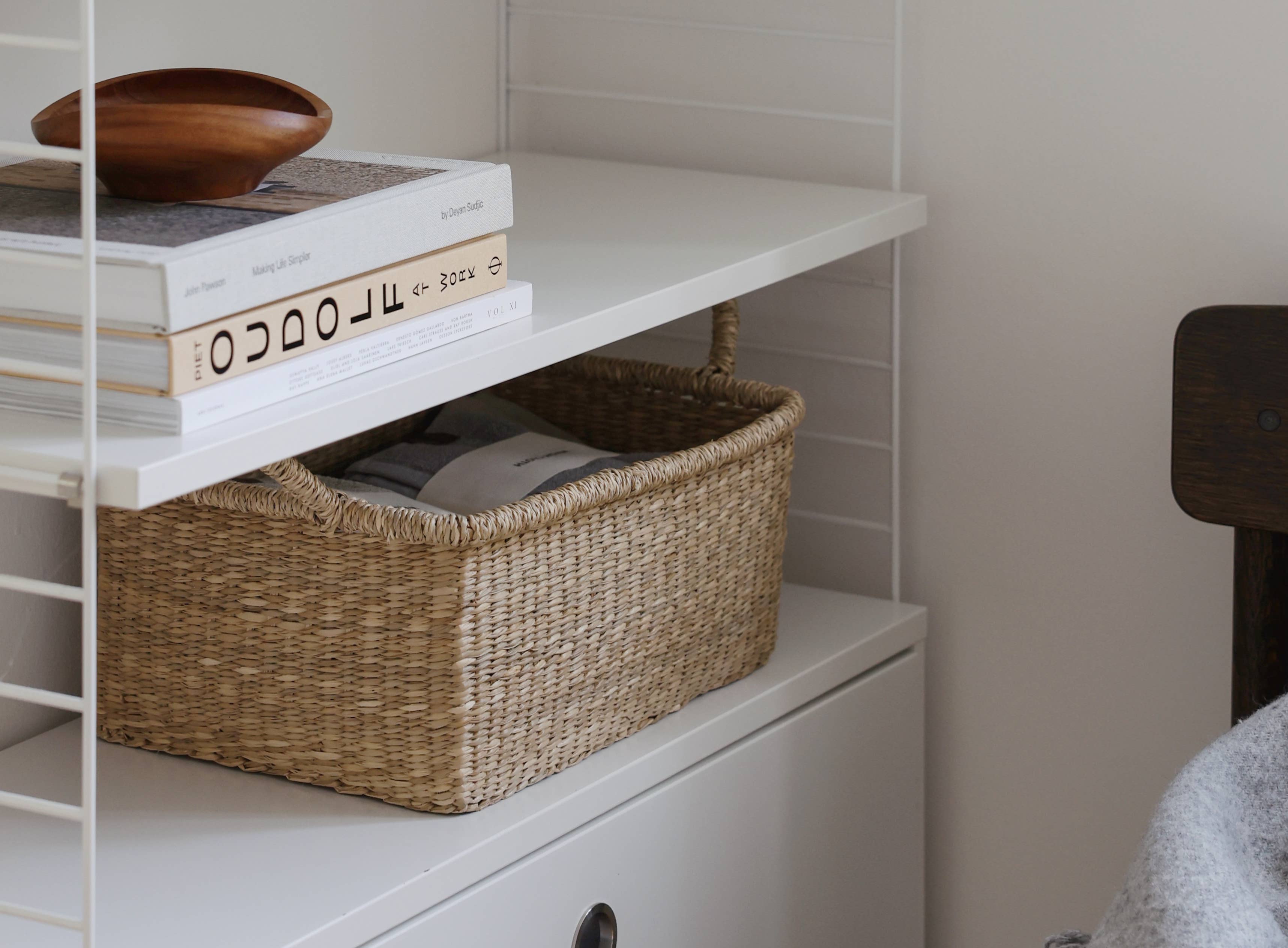 SUNNY HOME - Wholesale Basket - Seagrass Basket with Handles – Lima Rectangular Large4