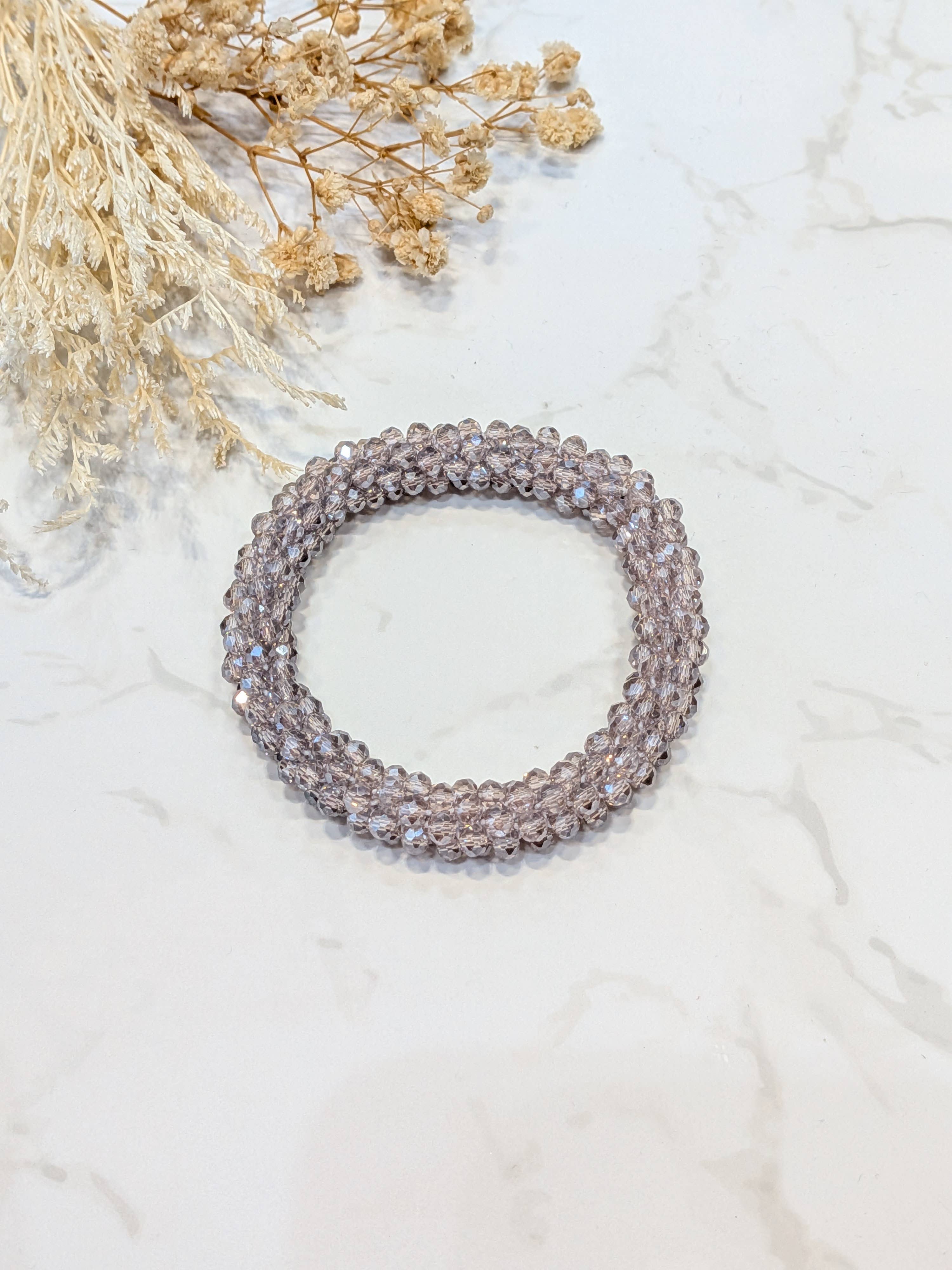 LOLO & YAYA - Wholesale Link & Chain Bracelet - Red-tone crystal effect bracelet34