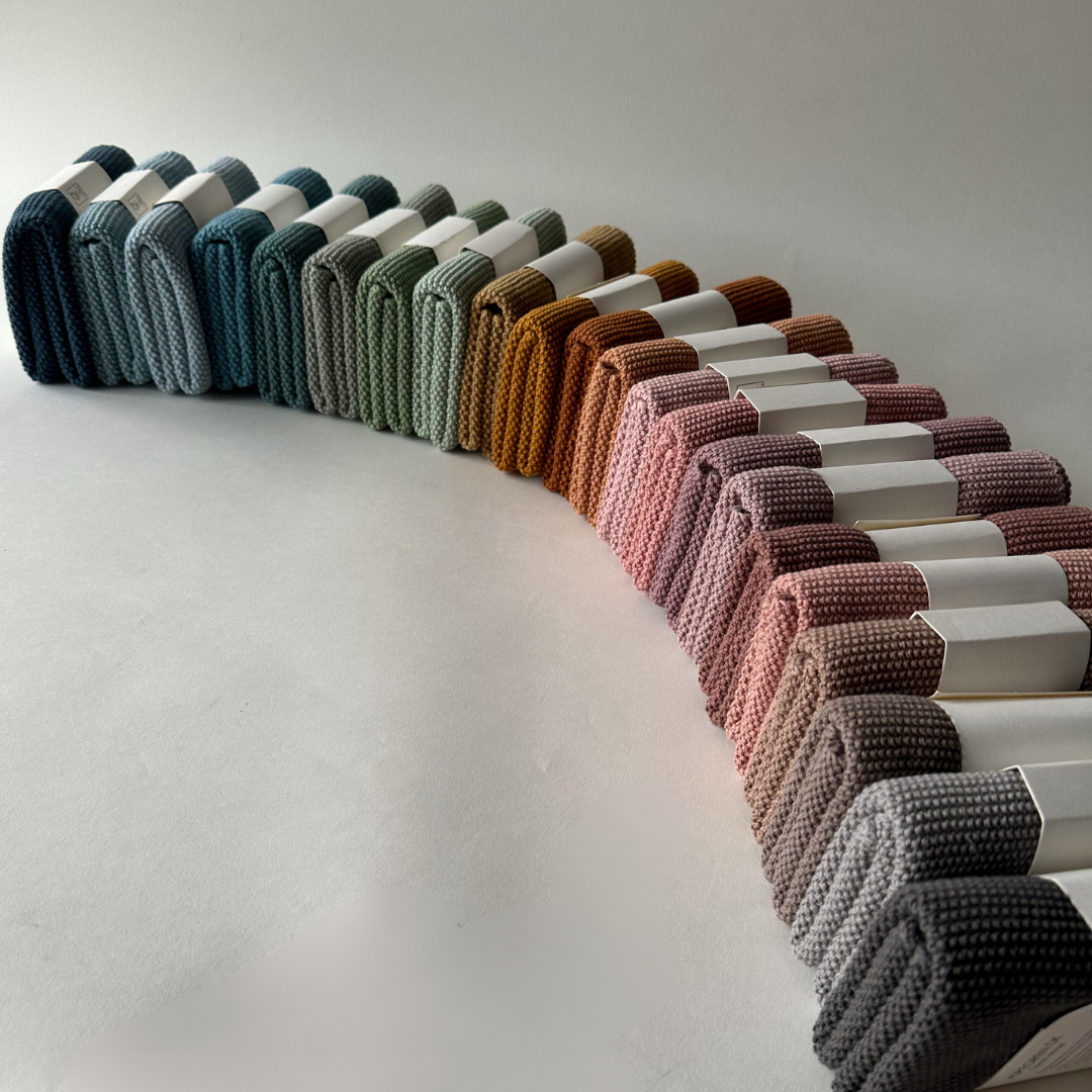 Aspegren Denmark - Wholesale Tea Towel - Kitchen Towel - 100% Organic - Knitted - Solid - Root Beer3