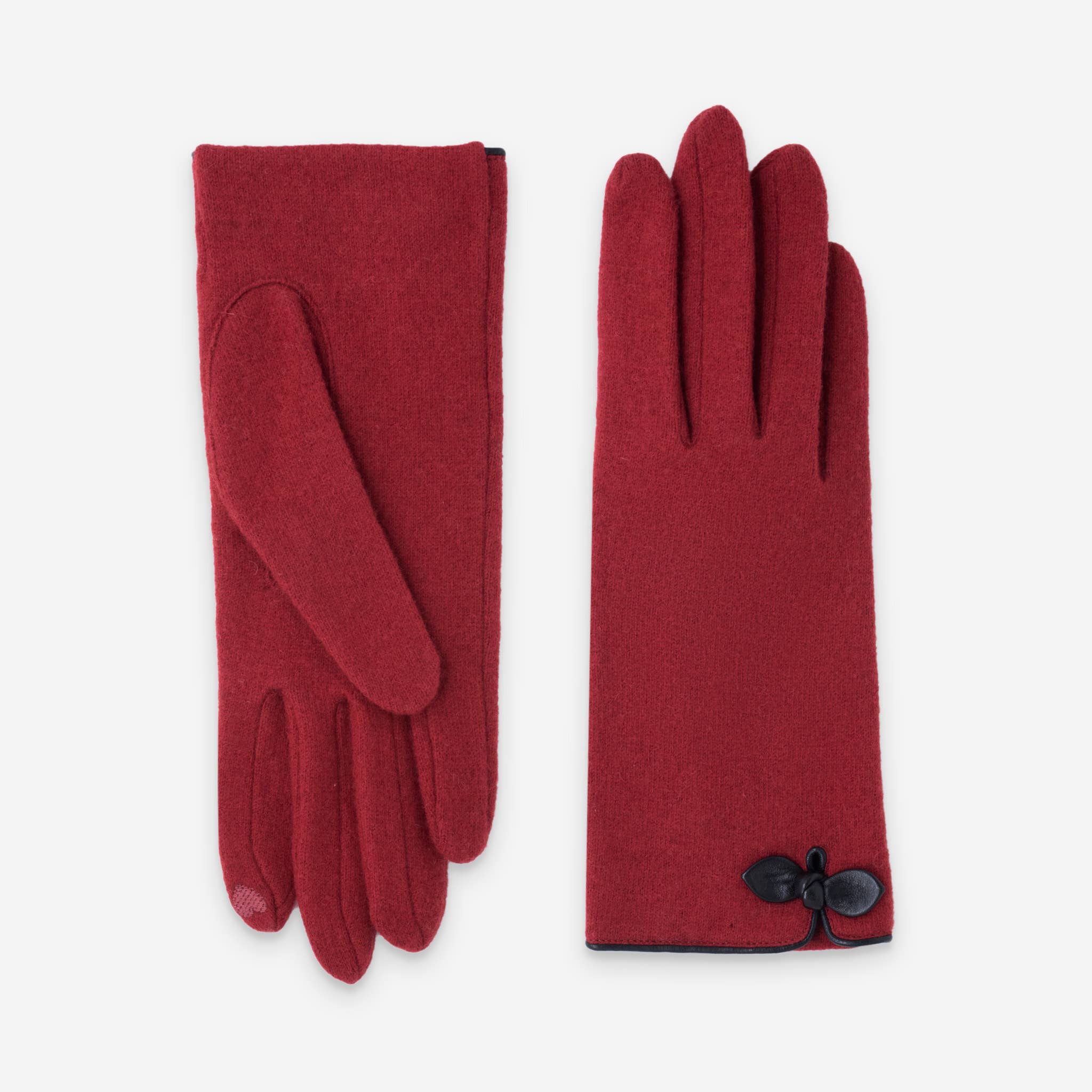 Glove Story - Wholesale Gloves - Women's - Gloves 80% wool 20% nylon - Touchscreen - 31091NF1