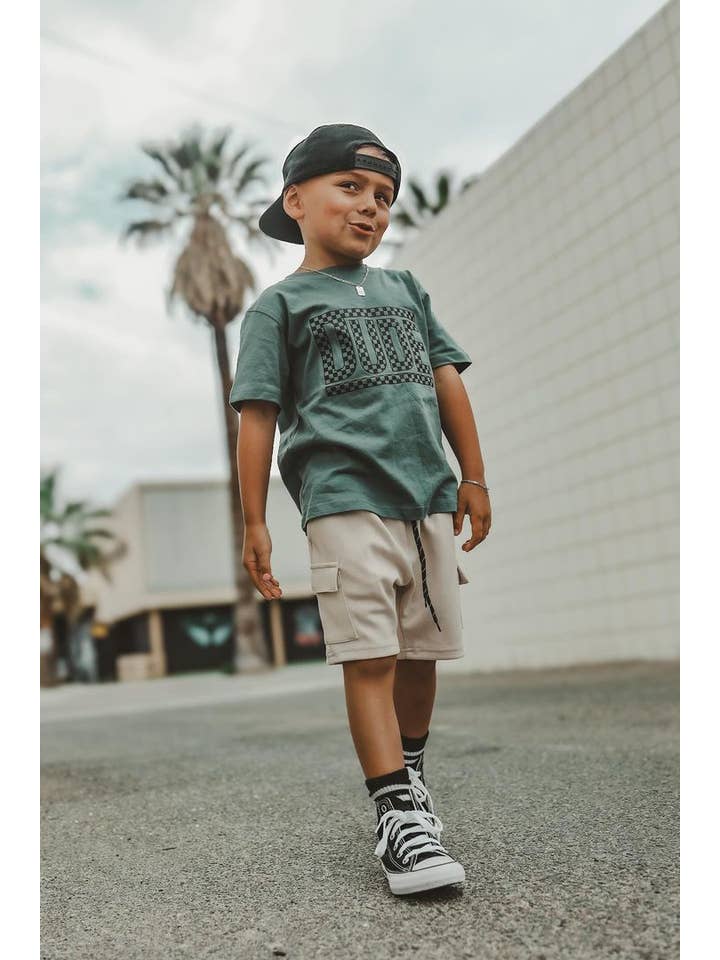Holland Ave Clothing - Wholesale Screen Printed T-Shirt - Kids - Dude | Boys Tee + Matching Mama 2
