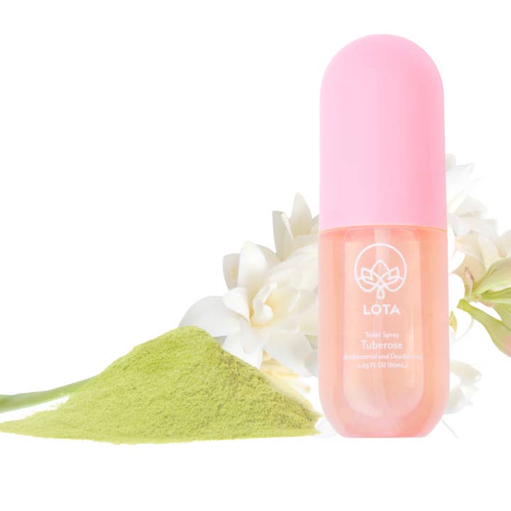 LOTA Toilet Spray (Tuberose Scent - 60mL) for wholesale by Lota Toilet Spray