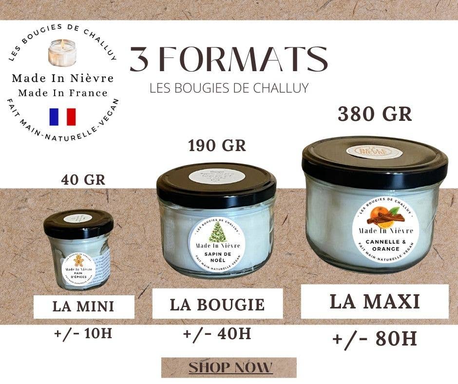 LES BOUGIES DE CHALLUY - Wholesale Jar/Filled Candle - “SWEET LEMON” CANDLE MADE IN NIÈVRE4