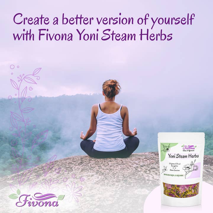 FIVONA - Wholesale Bath salts - Yoni Steam Kit 2-in-1 Bundle of Foldable Seat with Seaming Herbs - SUNRISE RECIPE4