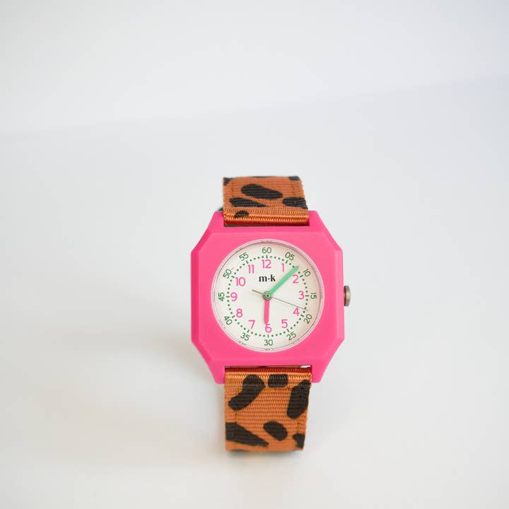 Mini Kyomo - Wholesale Wrist Watch - Kids - Leopard Mini Kyomo x Taxi Brousse watch2