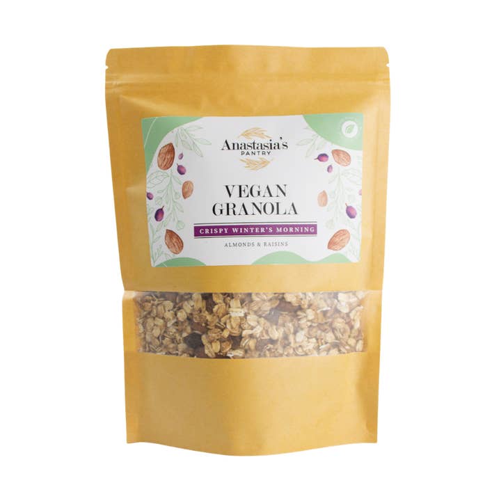 Crispy Winter's Morning Granola for wholesale by Anastasia's Pantry