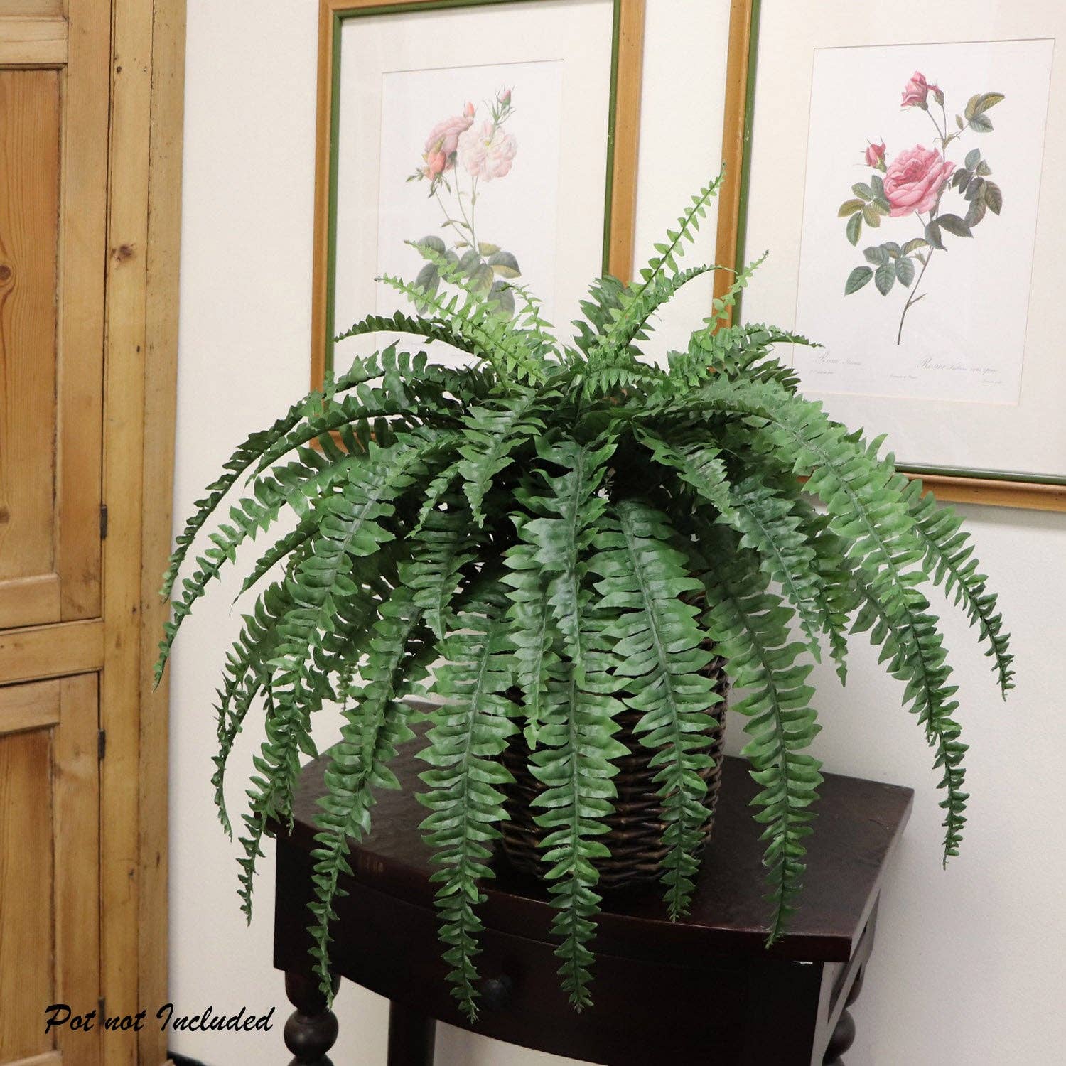 Larksilk - Wholesale Artificial Plant - 48" Boston Fern Plant - Indoor/Outdoor Faux Fern4