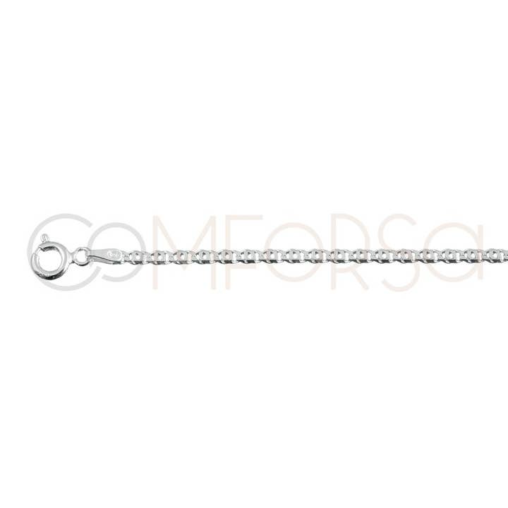 Sterling Silver 925 Occhio Chain 40Cm for wholesale by COM FORSA SL