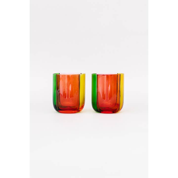 Ban.do - Vente Verres à cocktail/alcool - Verres à whisky, Colorblock3