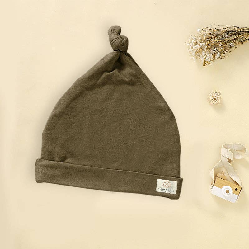 Newcastle Classics – Großhandel Beanie – Kinder – Strickmütze aus Jersey mit Knotenmuster2