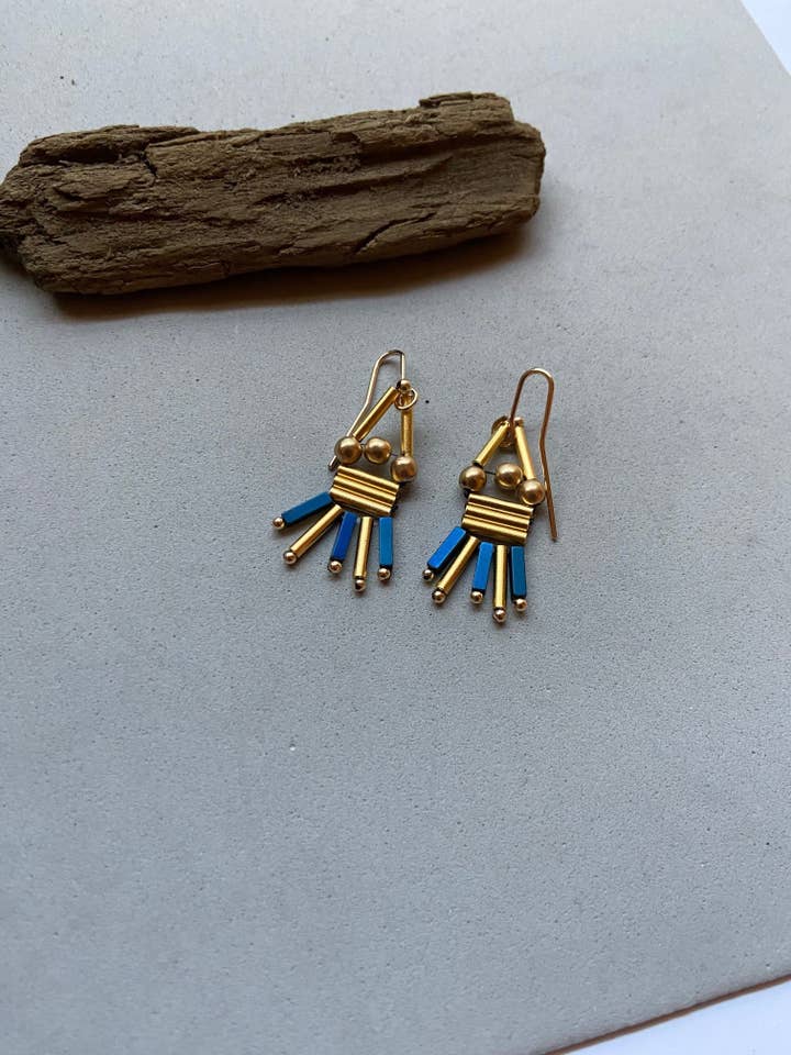 Orecchini Leena per la vendita all'ingrosso da parte di Trecy Bleich