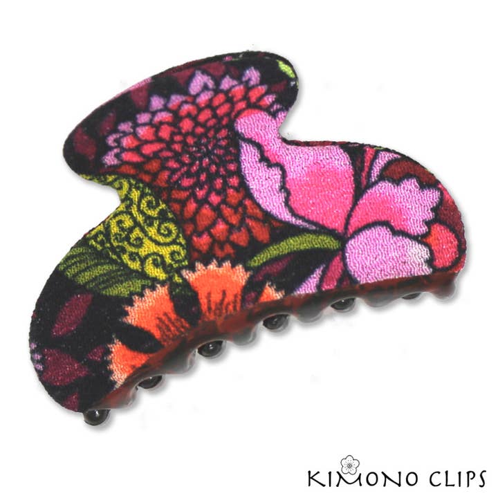 Kimono Clips - Wholesale Hair Clip - Women's - 398a Medium Squeeze Assorted