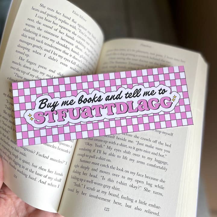 Radical Buttons - Wholesale Bookmark - Smut bookmark, Smut reader, Gift for readers