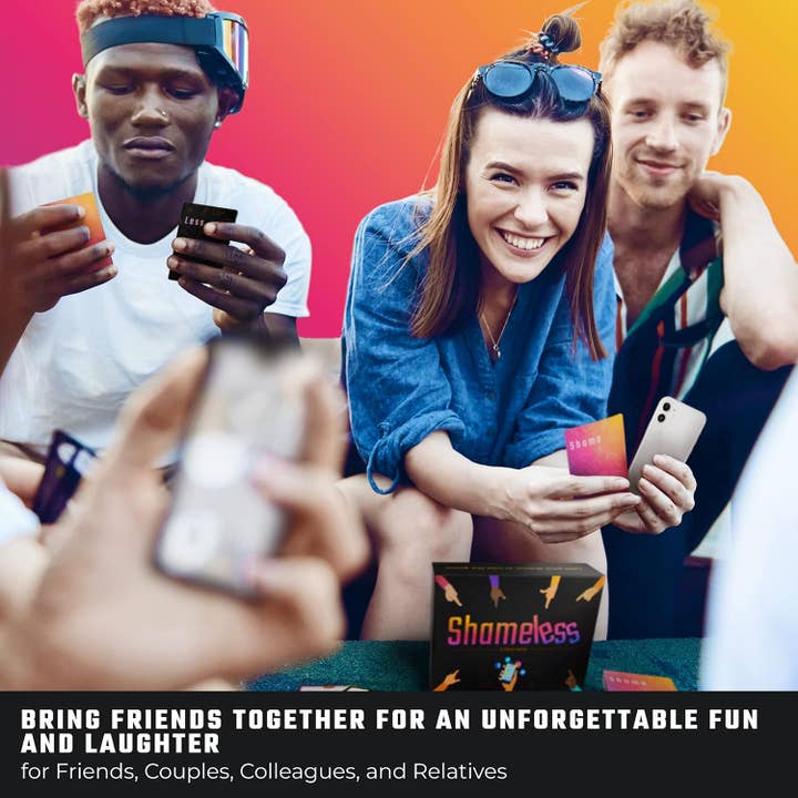 Symphonized - Venta al por mayor Juegos de cartas - Juego de cartas Shameless Party con redes sociales divertidas e incómodas y