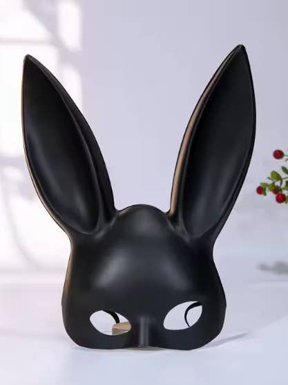 Toyarina - Wholesale Costume - Women's - Assorted Bunny Girl Mask - Halloween Half Face PVC Cosplay2