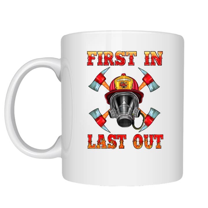 Coffee/Tea Mug Fireman for wholesale by SM Statement Apparel