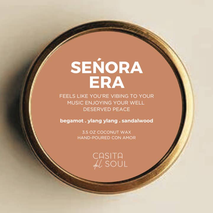 Señora Era | Candle Tin, 3.5oz for wholesale by CASITA MICHI