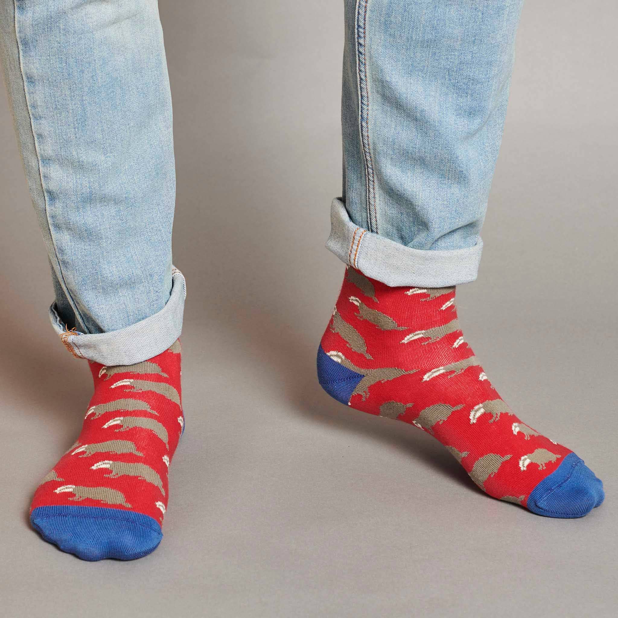 Catherine Tough (US Duties Paid) – wholesale Socks – Men's – Men's Organic Cotton Crew Socks 202511