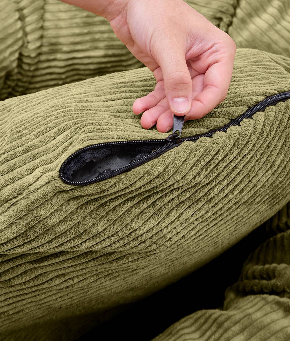 CAFIDE - Wholesale Pet Bed - Dog - Green Corduroy Dog Bed, Nuba5