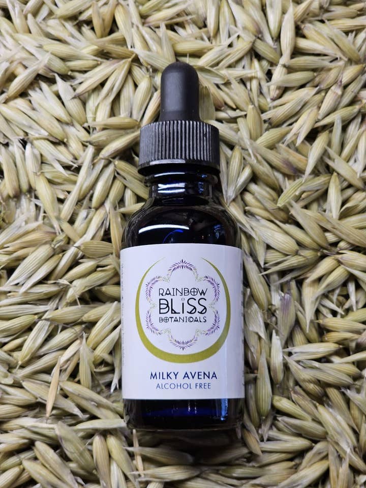 Milky Avena: Glicerite de Aveia Leitosa por atacado de Rainbow Bliss Botanicals