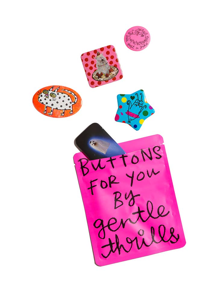 chaos mode button bag for wholesale by gentle thrills