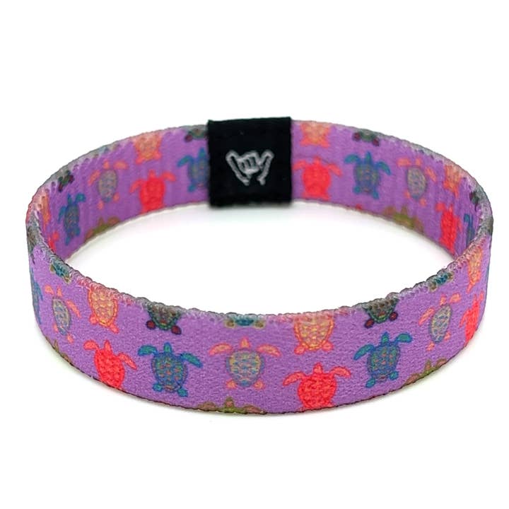 Hang Loose Bands - Wholesale Woven/Braided Bracelet - Tiki Turtles Wristband Bracelet