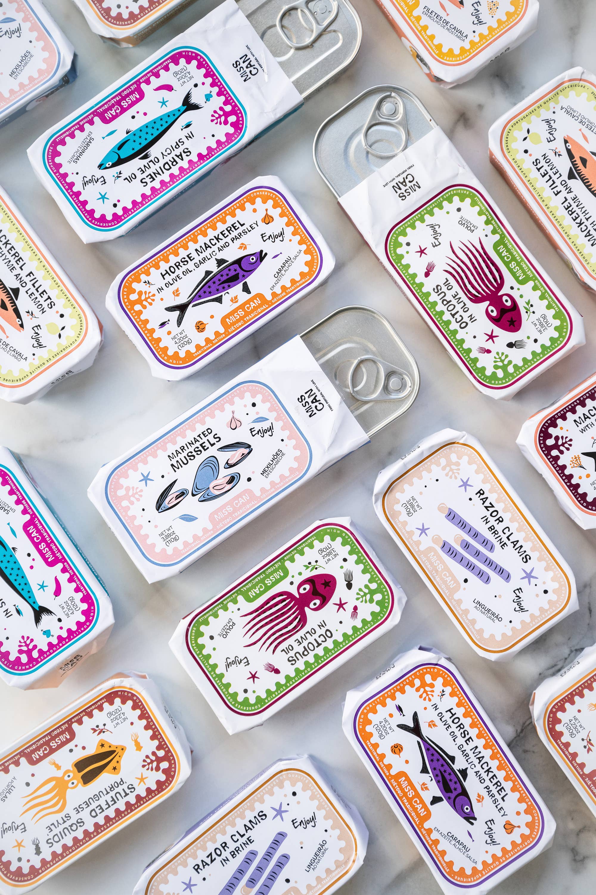 Miss Can by Tin2Table - Wholesale Tinned Fish - MACKEREL FILLETS WITH MUSTARD SAUCE5