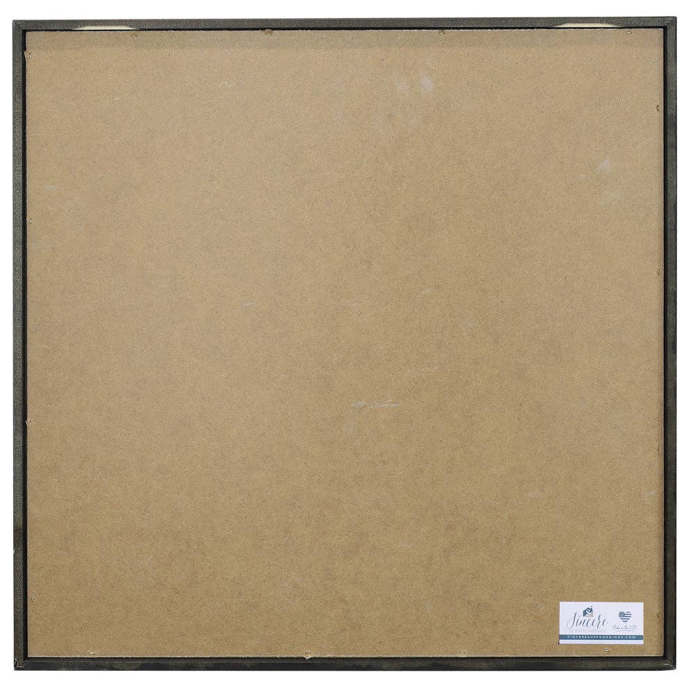 Sincere Surroundings - Wholesale Wall Sign - Away In A Manger Art - Rustic Frames2