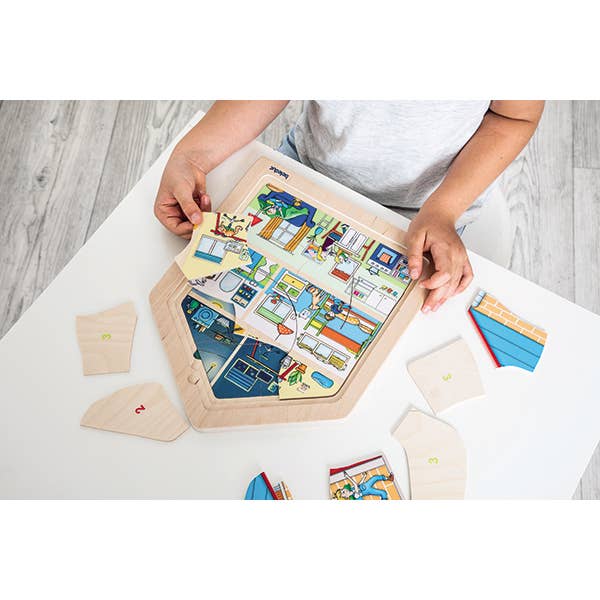 Layer-Puzzle "Home" - Beleduc for wholesale by Beleduc