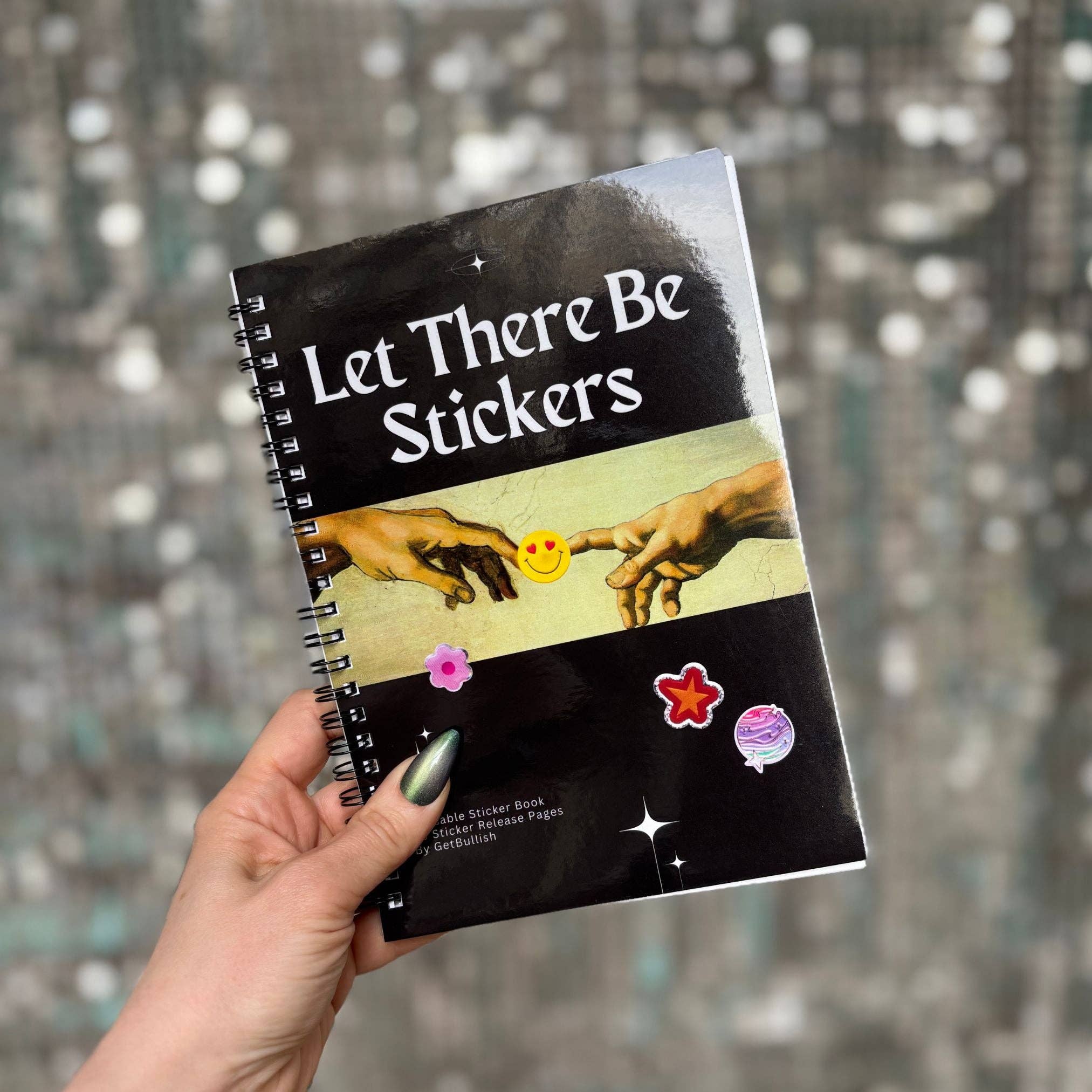 GetBullish – Adesivo por atacado – Livro de Armazenamento de Autocolantes Reutilizável - Que Haja Autocolantes5