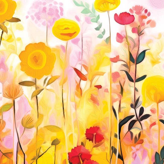 SENDING LOVE SYMPATHY GREETING CARD 4.5 x 6.25" for wholesale by Calypso Cards LLC