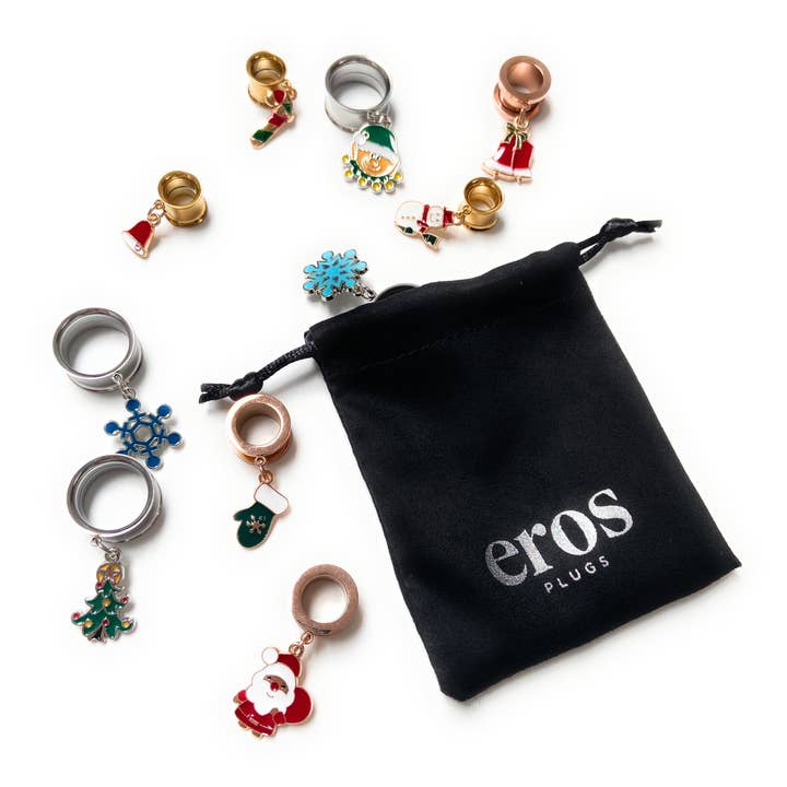 Eros Plugs - Venta al por mayor Juegos de joyas - Tapones navideños misteriosos y túneles2
