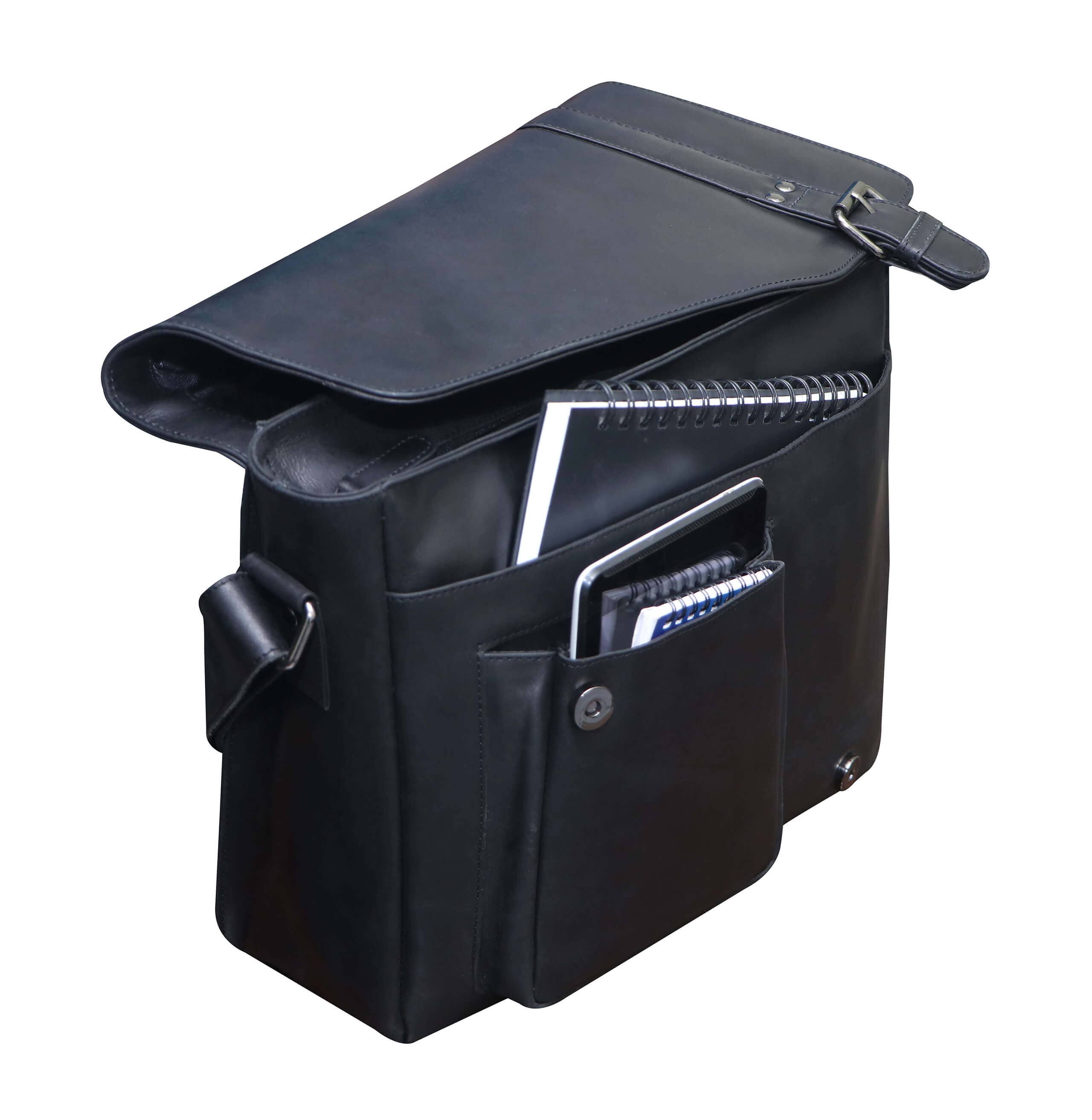 Greenwood – wholesale Kurirväska – Unisex – Greenwood Dexter läderväska för män och kvinnor, passar 14-tums laptop26