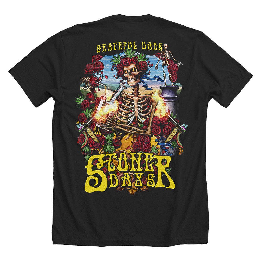 StonerDays Apparel - Wholesale T-shirt met print - Uniseks - Grateful Dabs T-shirt1