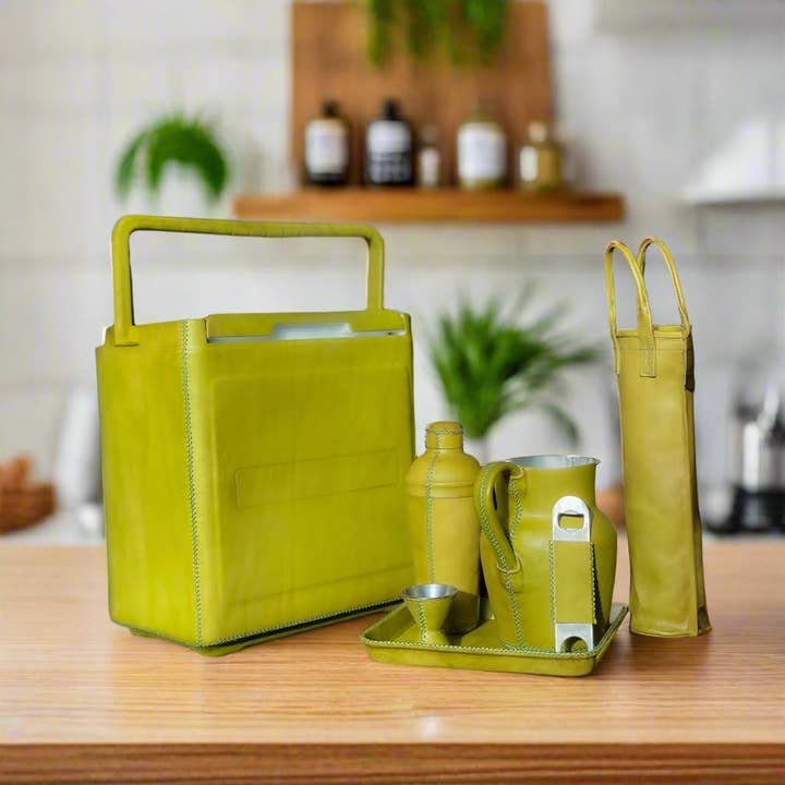 Bati Goods - Wholesale Cocktailshaker - Coctelera | Cocktailshaker met Jigger van leer7