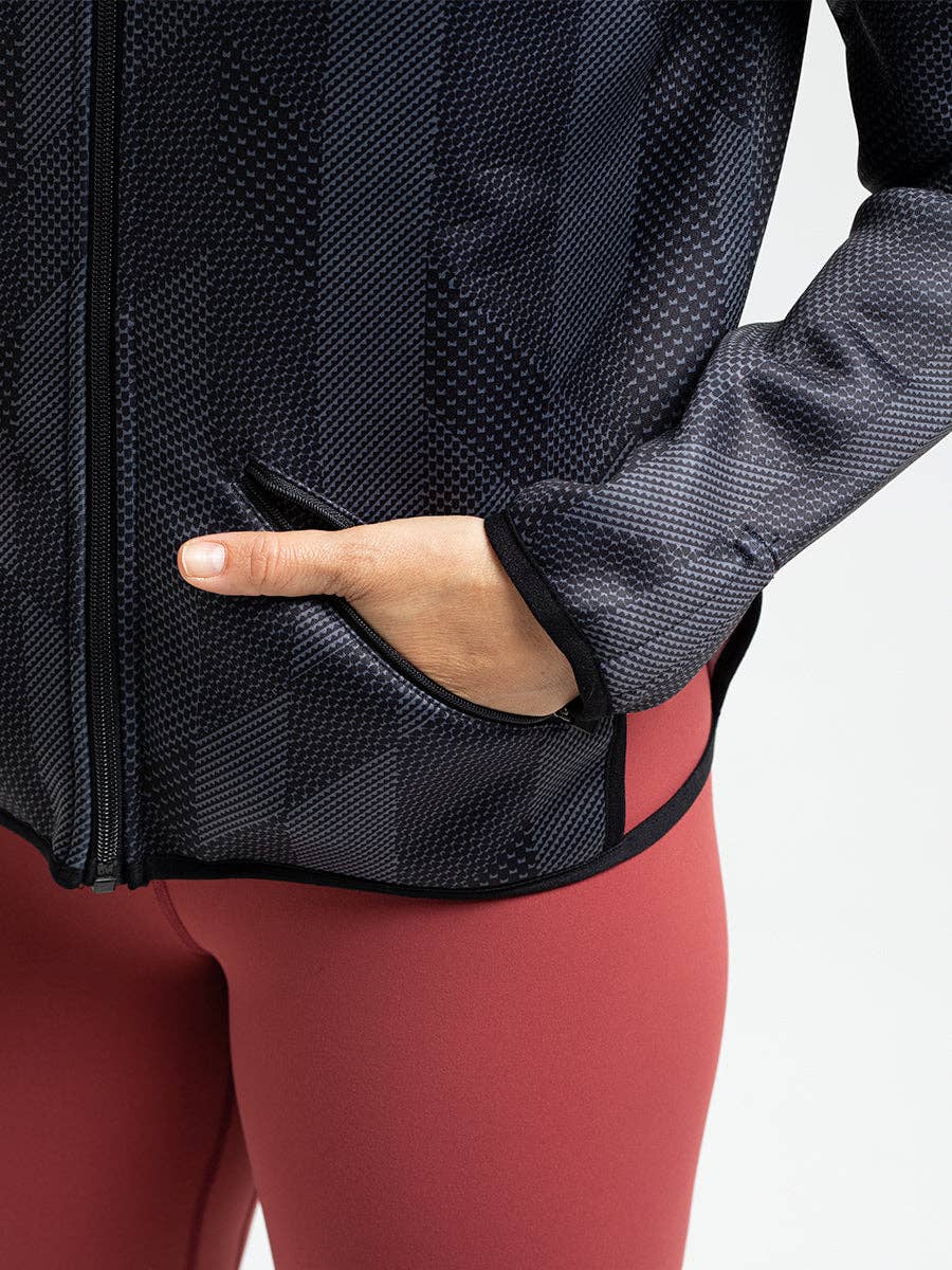 CREXANS - Wholesale Athletic Jacket - Women's - Chaqueta Neo Box en Carbón2